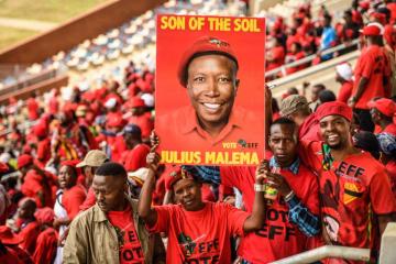 Speaking at the launch of the EFF’s elections manifesto, party leader Julius Malema said: “We are going to amend section 25 of the Constitution to allow expropriation of land without compensation. We won’t pay them"
