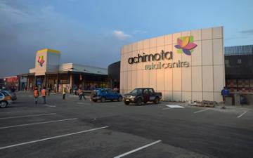 $60 million Achimota Retail Centre located in north-eastern Accra - opened its doors.