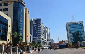 Real estate developers have been pouring money into new investments at a frantic pace in Rwanda's property market. [FILE PHOTO: Kigali CBD]
