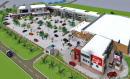 Artist impression of Sawanga Shopping Mall in Victoria Falls which is now 65% complete.