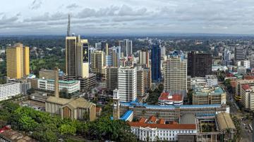 [Modern Nairobi Skyline] Kenya really is at the cutting edge for African listed property markets. And more REITs are expected to list on the Nairobi Stock Exchange going forward.